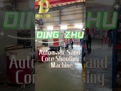 Automatyczna strzelanka do rdzenia piasku z przenośnikiem do kranu