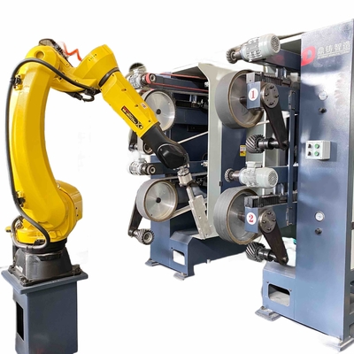 Industrial Grinding And Polishing Machine With Robot Grinding Cell