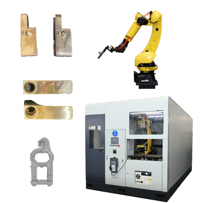 kupować Projektowanie robota szlifującego CNC o wysokiej precyzji do odlewania części kołowego koła samochodowego automatyczne odlewanie produkcja online