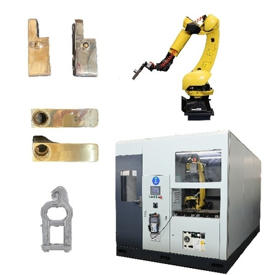 kupować Wysokiej precyzji Automatyczny Robot Szlifujący System Polerowania Do Ręczników Metalowych Odlewy Sprzęt Wykończenia Powierzchni produkcja online