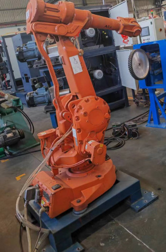 Robotic Grinding Cell From FANUC For Copper Grinding Machine With FANUC