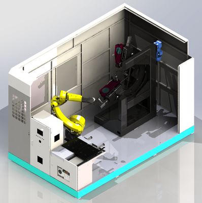Automat do polerowania CNC, Automatyczny system polerowania do precyzyjnego wykańczania powierzchni rur giętych z metalu i stali nierdzewnej