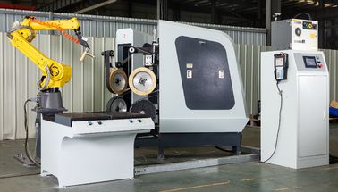 CNC System Miedziana powierzchnia Robotyczna maszyna do polerowania kranów